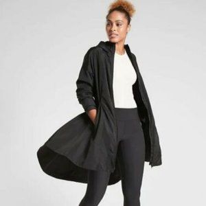 Athleta Solar Wind Anorak Jacket size XXS Black